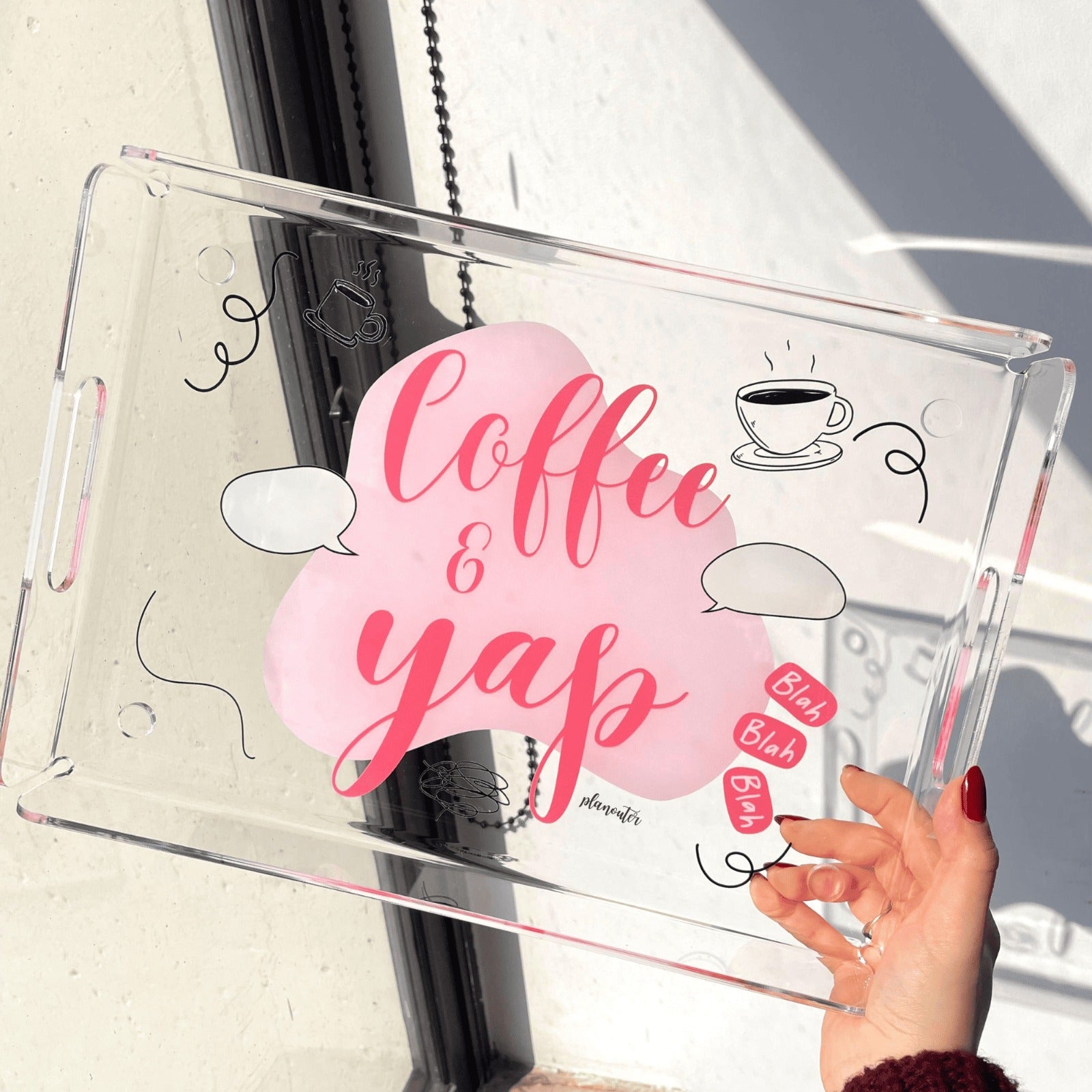 Coffee & Yap - Tray