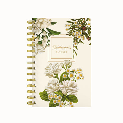 Royal Garden 2026 Weekly Planner - White