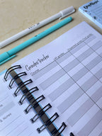 Blue Galaxy Name Student Planner