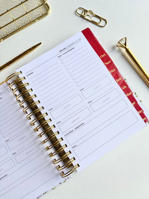 A Heart To Teach - Teacher Planner