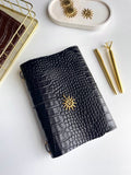 Noir - Real Leather Refillable Journal