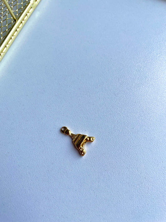 Eiffel Tower - Leather Journal Charm