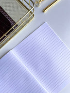 Café - Real Leather Refillable Journal