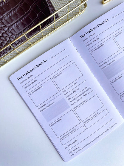 Noir Heritage - Vegan Leather Refillable Journal