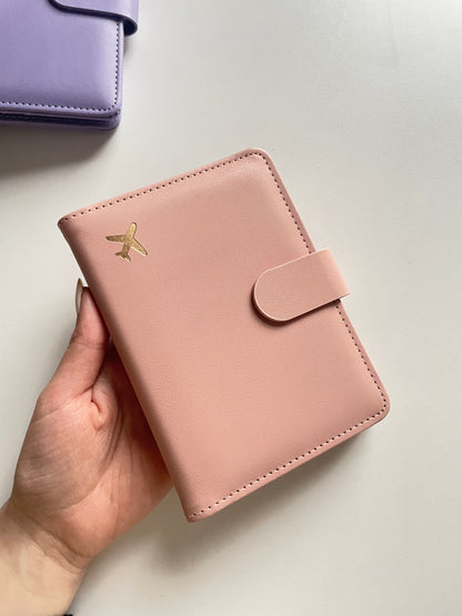 Vegan Leather Passport Wallet