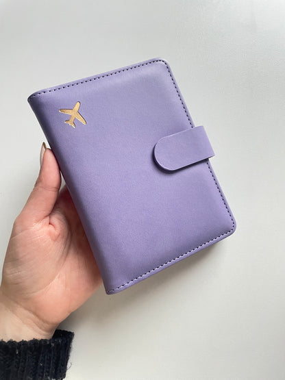 Vegan Leather Passport Wallet