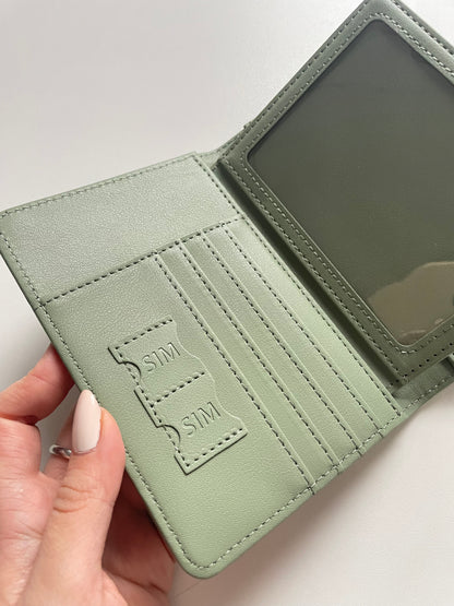 Vegan Leather Passport Wallet