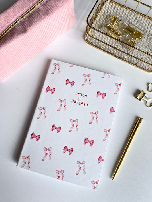 Coquette - Notes & Thoughts Notebook