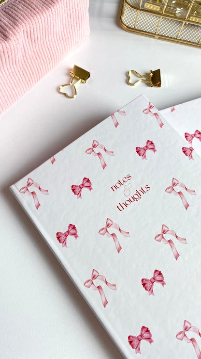 Coquette - Notes & Thoughts Notebook