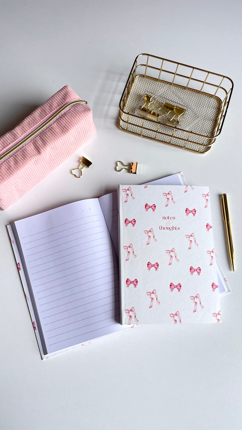 Coquette - Notes & Thoughts Notebook