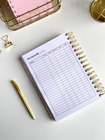 A5 Appointments Book Foil - Customizable For Every Business