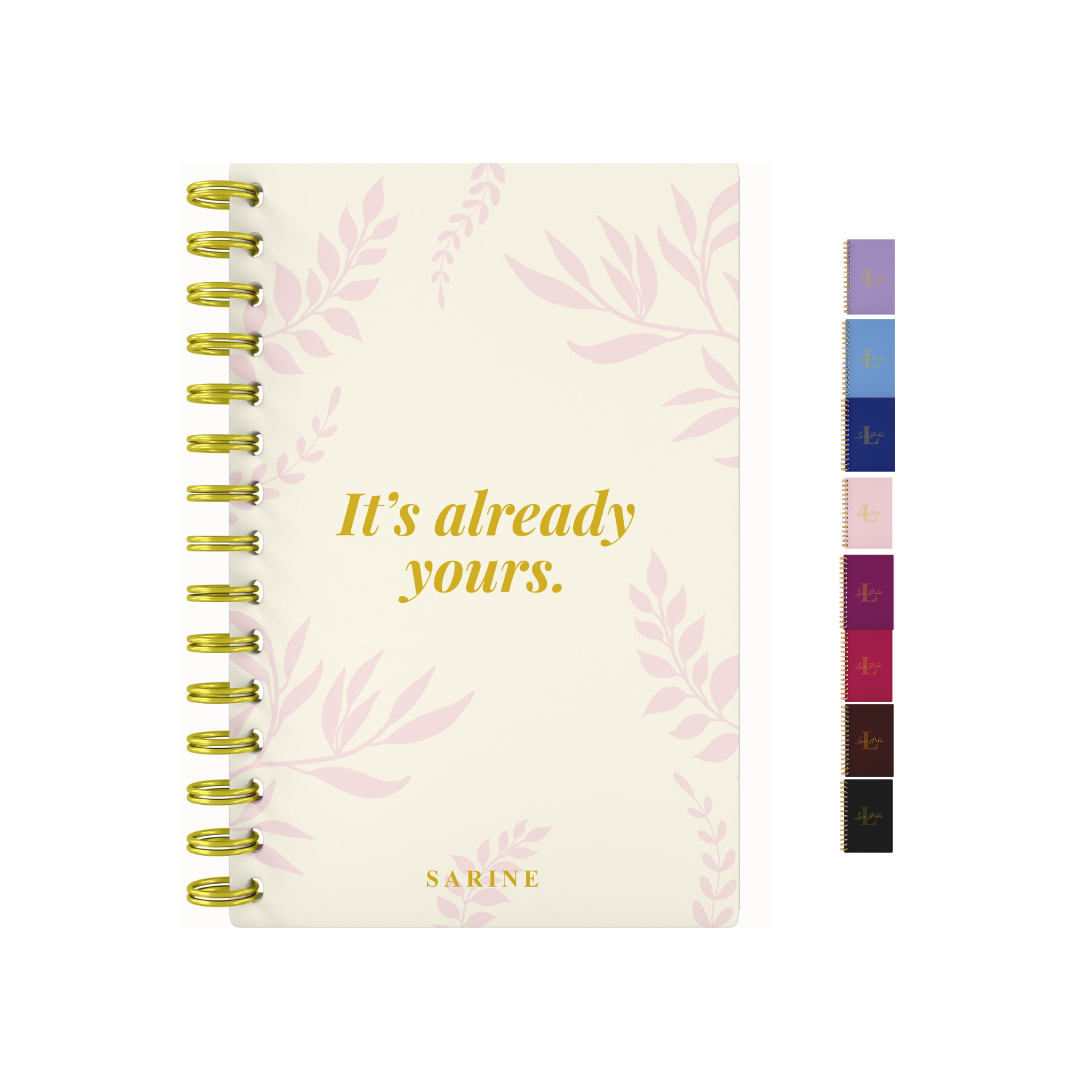 Any Quote Foliage Foil 2026 Daily Planner
