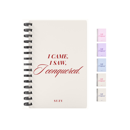 I Conquered 2026 Daily Planner