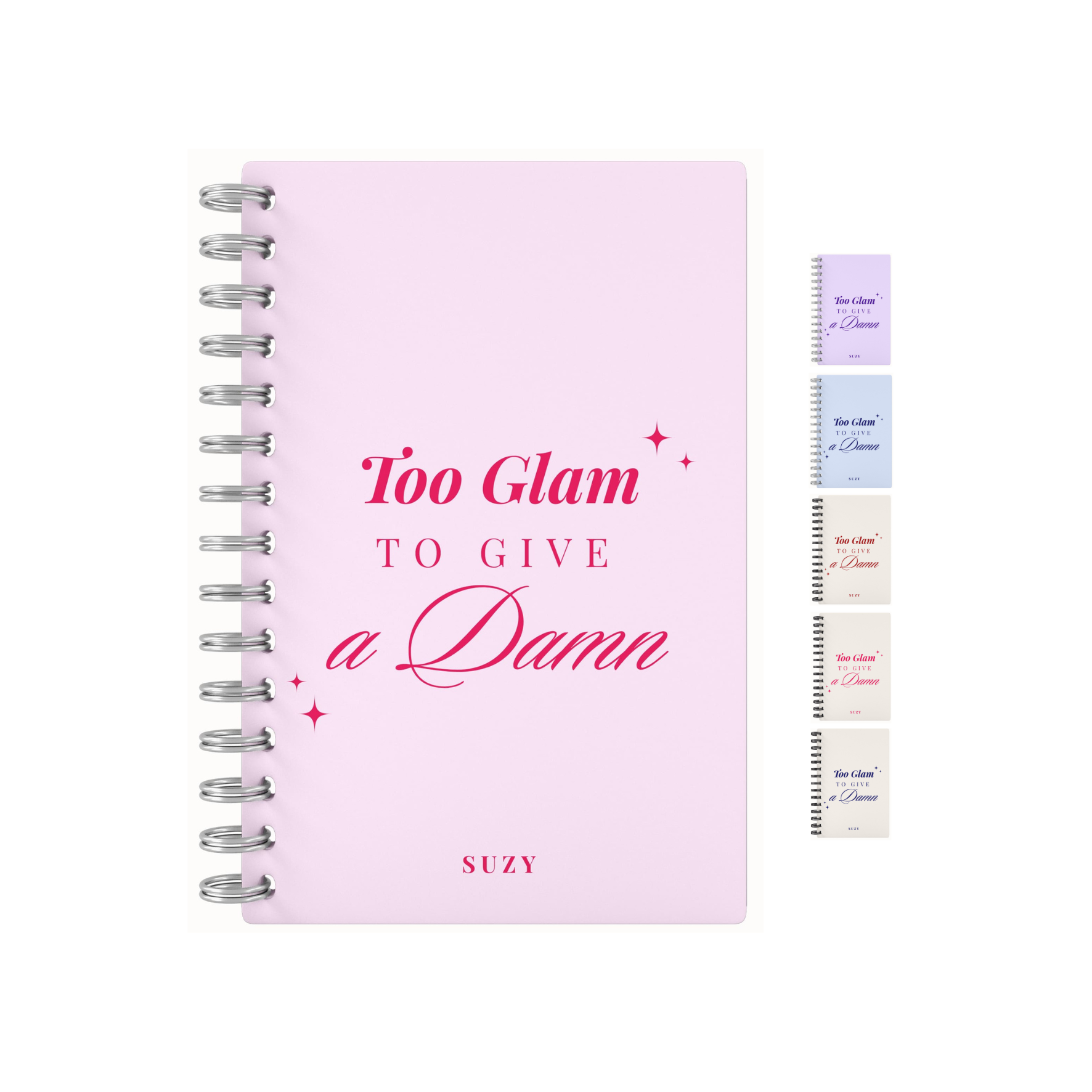 Too Glam To Give A Damn 2026 Desk Planner
