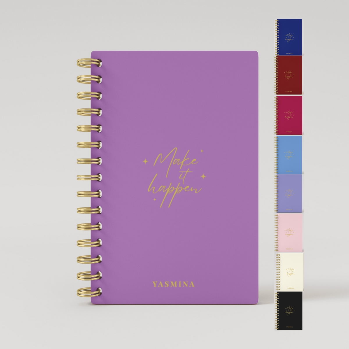 Make It Happen Foil 2026 Weekly Planner
