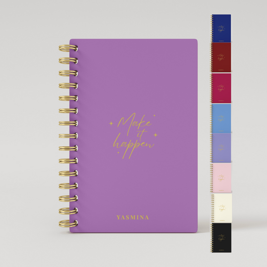 Make It Happen Foil 2025 Weekly Planner