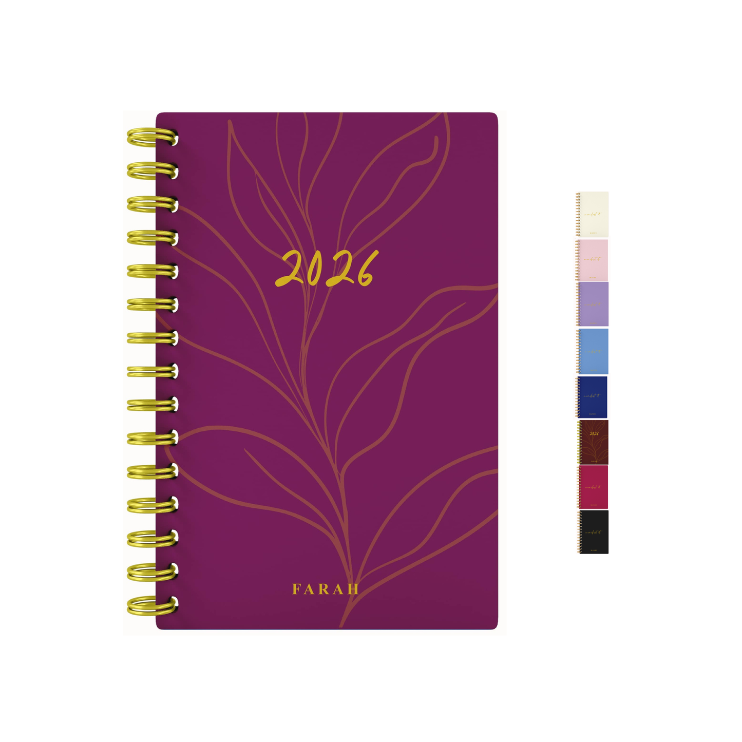 Blooming Foil Lined Notebook