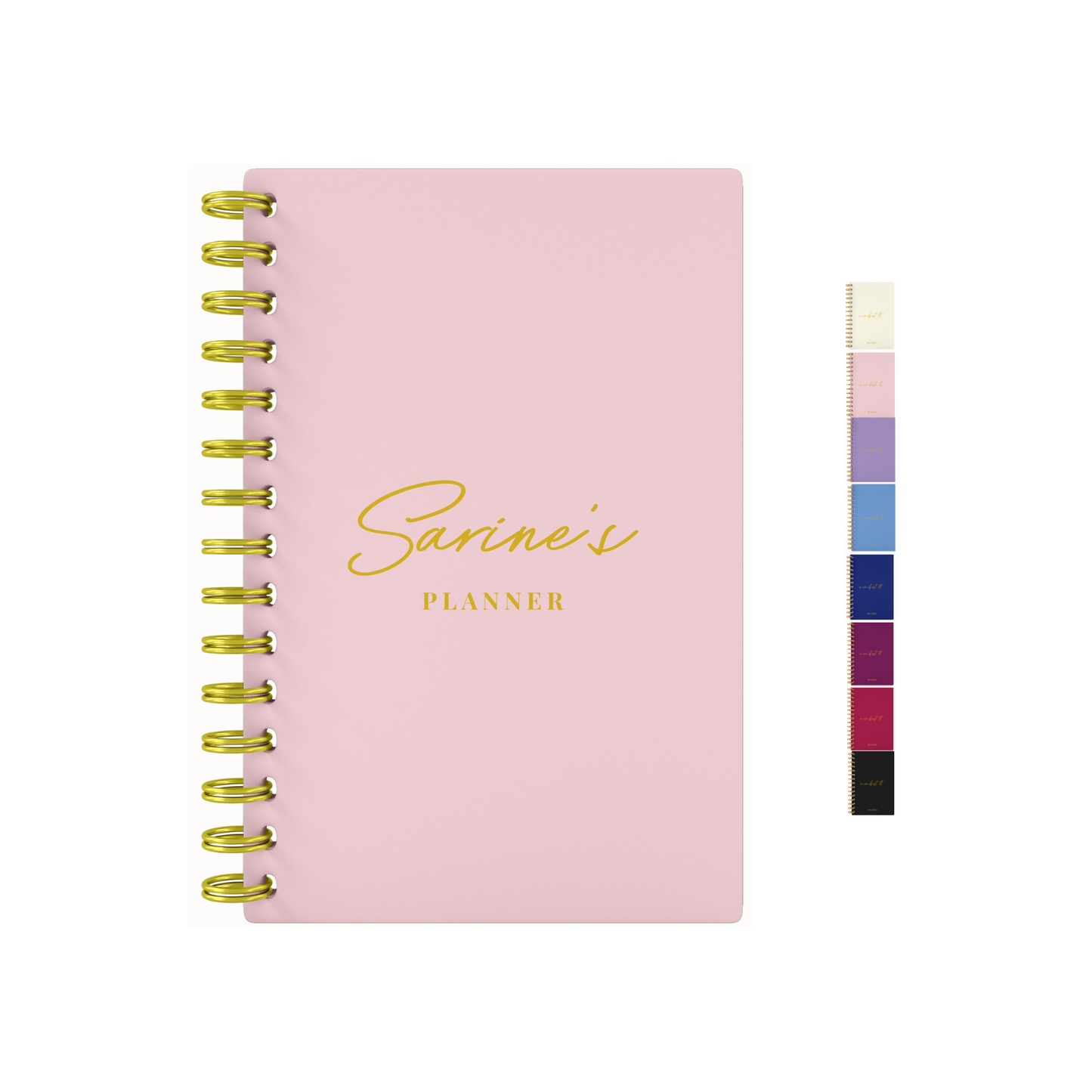 Any Name Foil 2026 Desk Planner