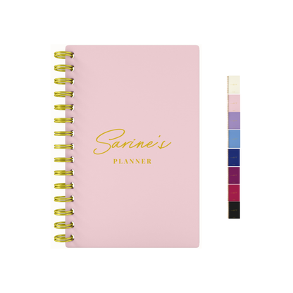 Any Name Foil Lined Notebook