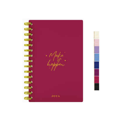 Make It Happen Foil 2026 Weekly Planner
