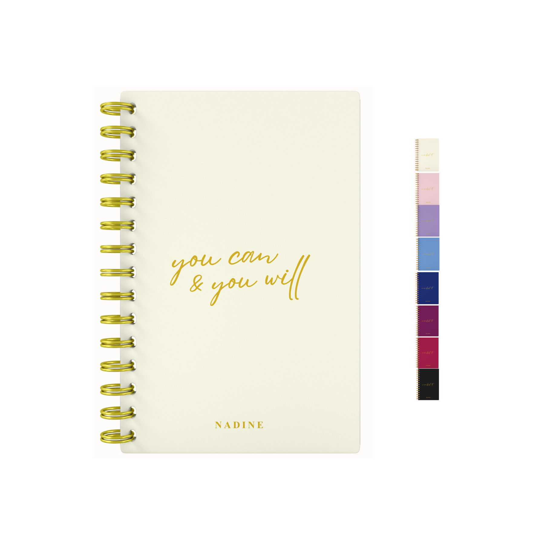 You can & You Will Foil 2026 Weekly Planner