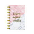 Marbel Mix Pink - Teacher Planner