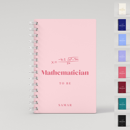 Mathematician To Be - Student Planner