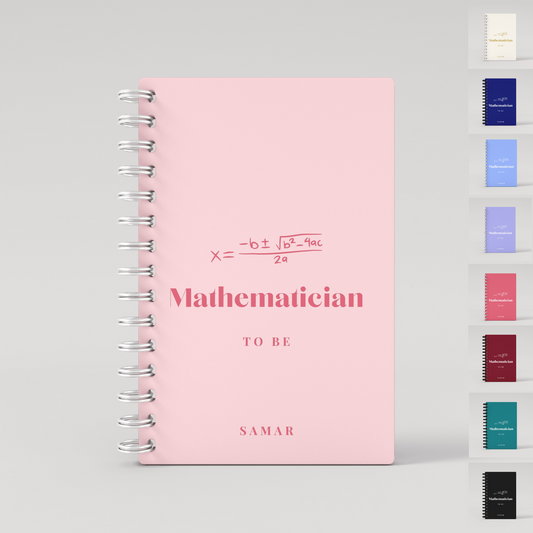 Mathematician To Be - Student Planner