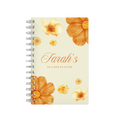 Orange Flowers - Teacher Planner