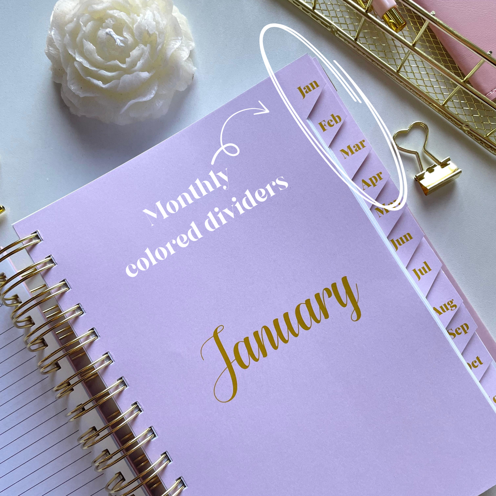 2026 Bloom Foil Daily Planner