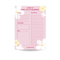 Daily Notepad - Dreams Pink