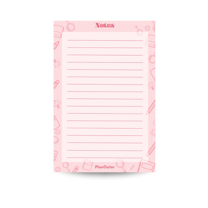 Notes Notepad - Student Pink