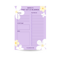 Daily Notepad - Dreams Purple