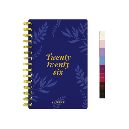 Foliage 2026 Foil Daily Planner