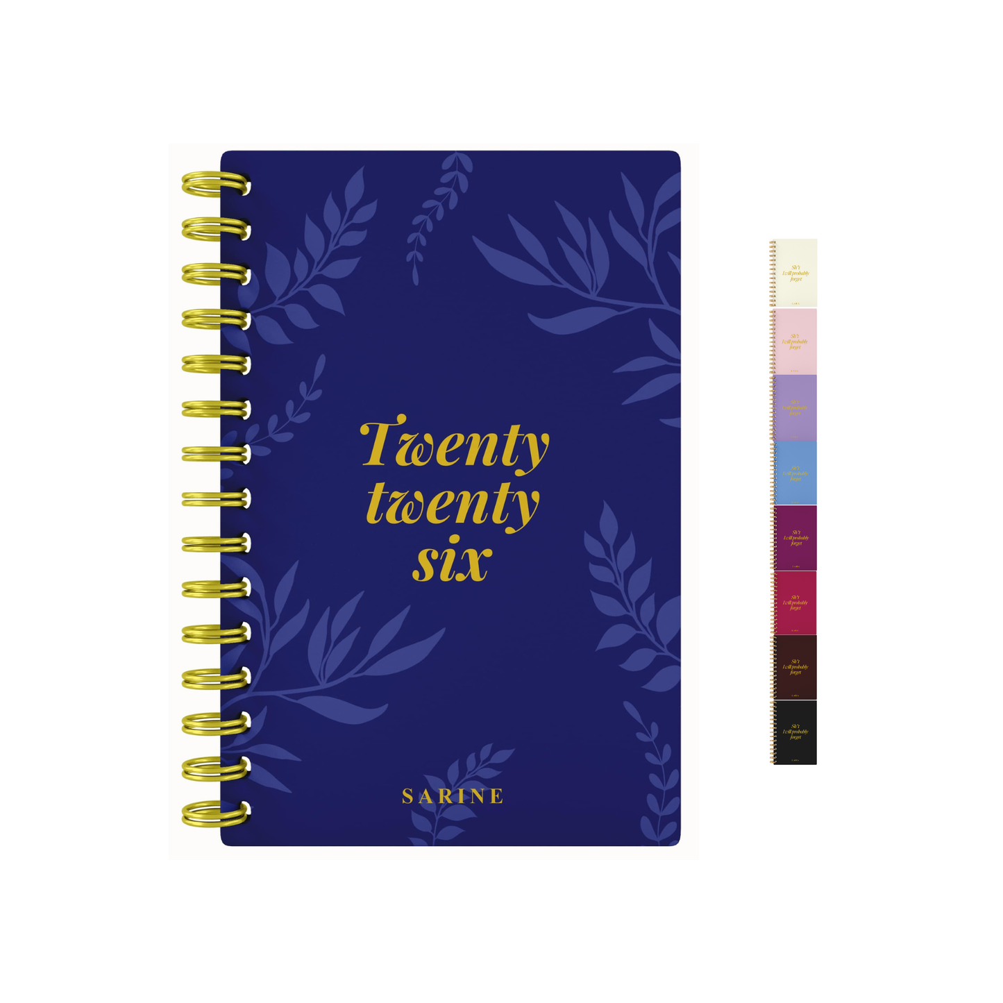 Foliage Foil 2026 Desk Planner