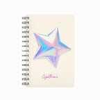 Holographic Star Lined Notebook