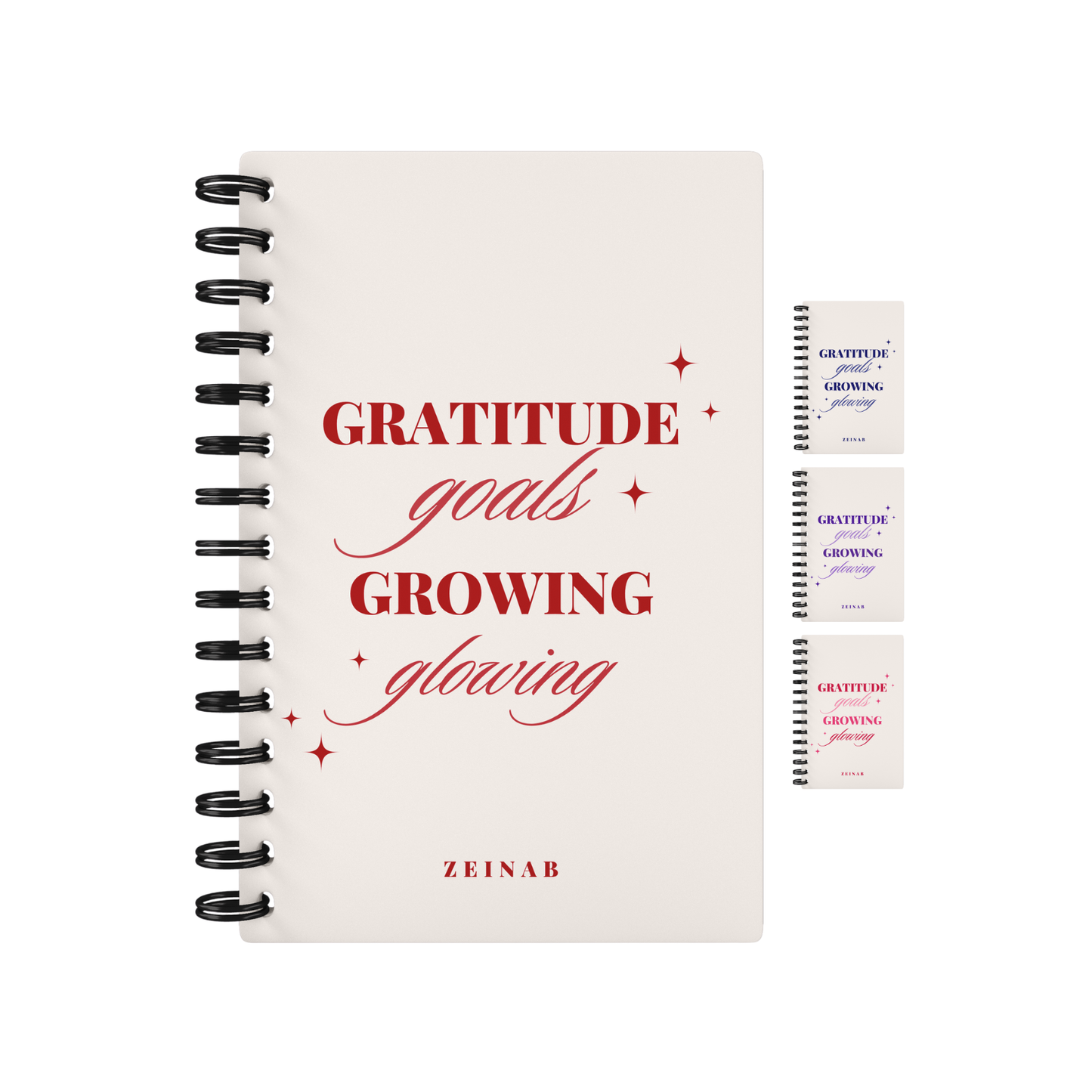 The 4 G's Undated Daily Planner