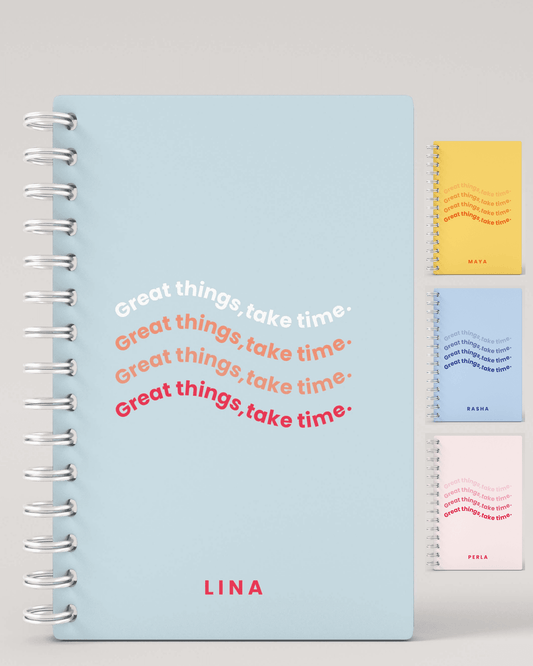 Greate Things Take Time 2024 Daily Planner