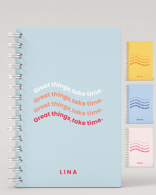 Great Things Take Time Student Planner