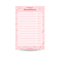 Deadlines Notepad - Student Pink