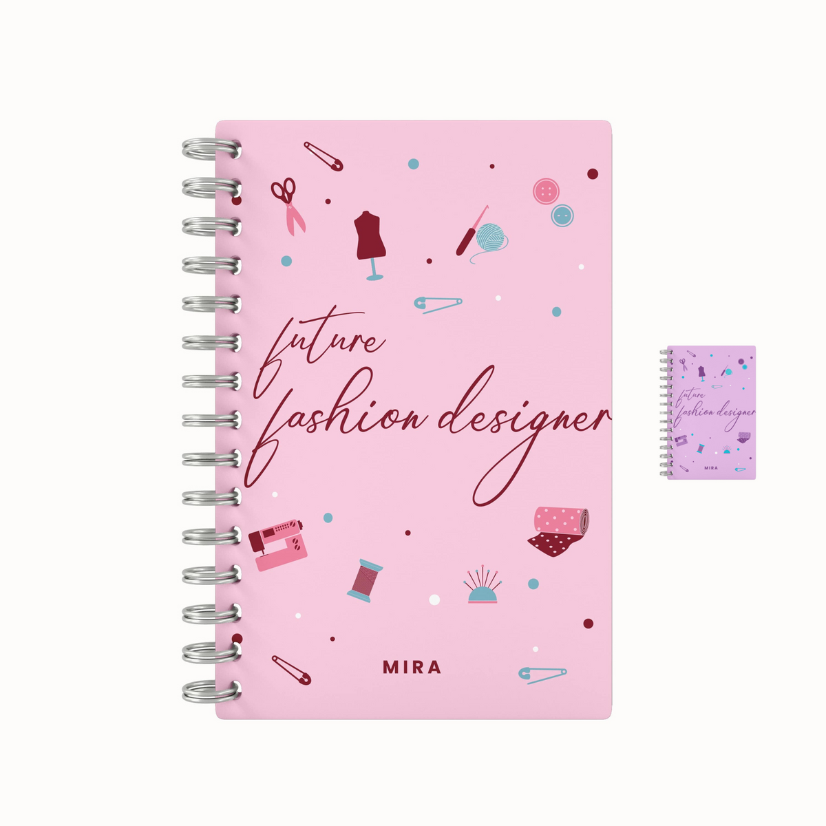 Future Fashion Designer Lined Notebook
