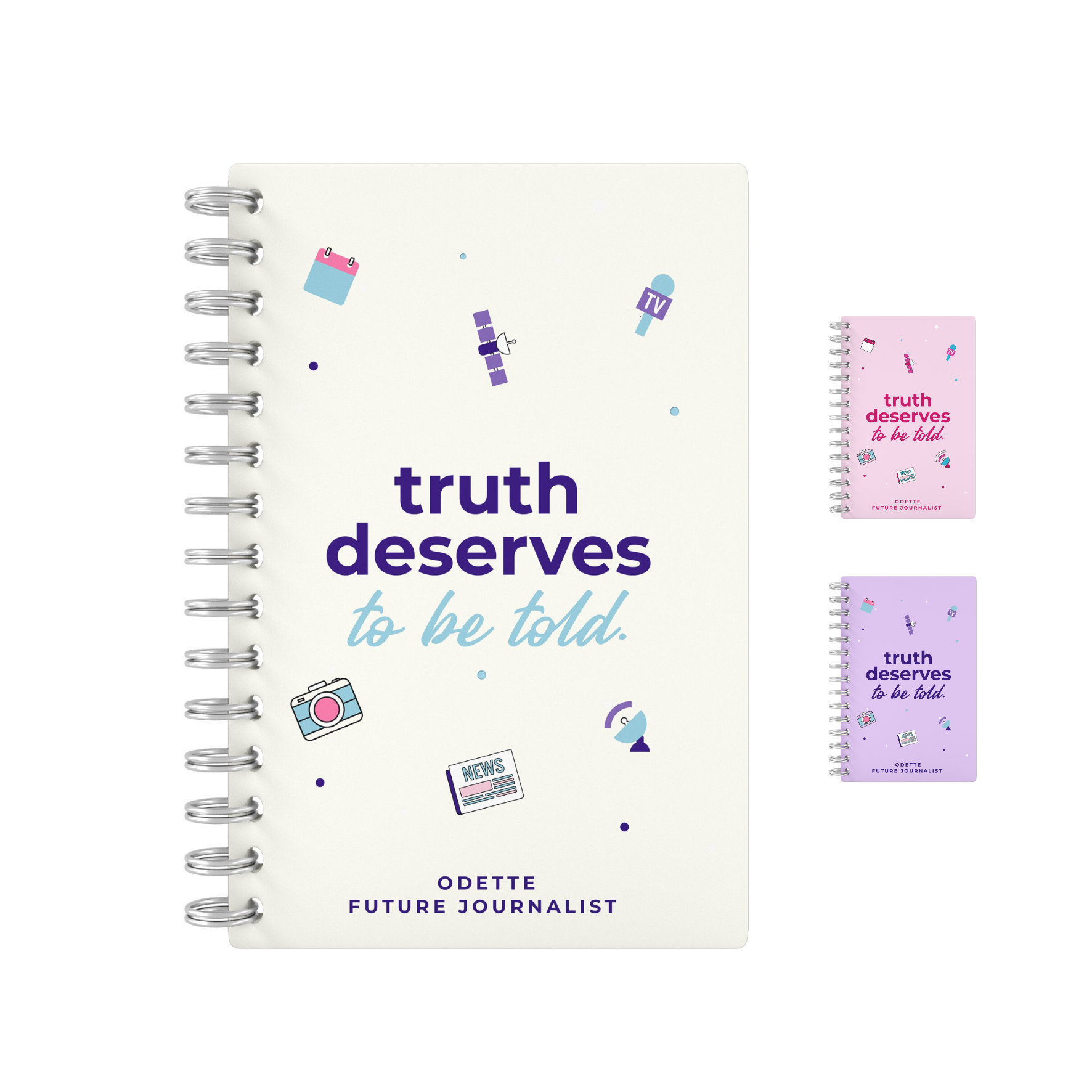 Future Journalist Quote - Student Planner