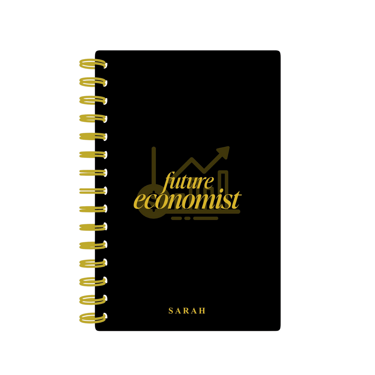 Future Economist - Foil Lined Notebook