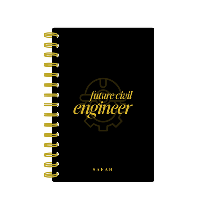 Future Civil Engineer - Foil Lined Notebook