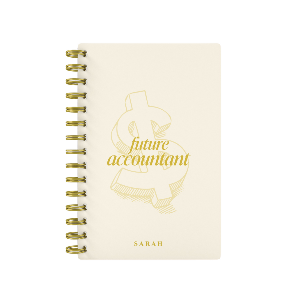 Future Accountant - Foil Lined Notebook