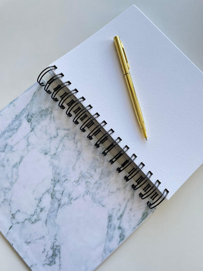 Forever & Ever  ScrapBook - White Marble