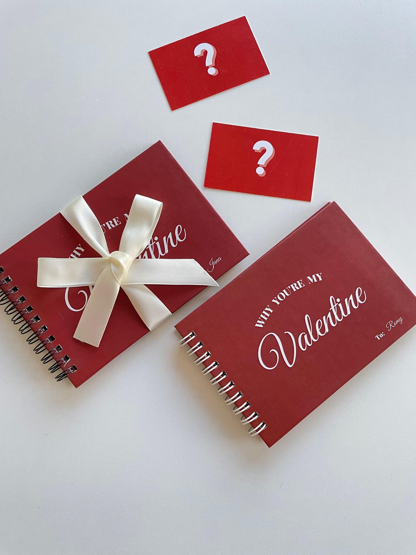 Why you're my Valentine - Fill in the blank book.