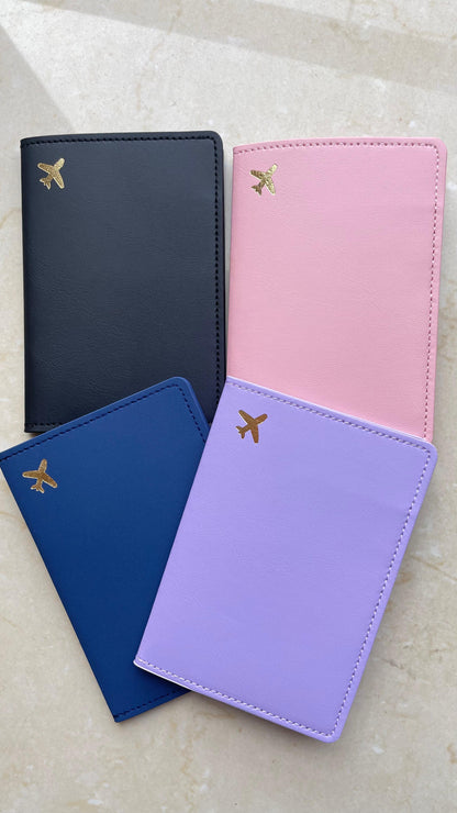 Vegan Leather Passport Holder