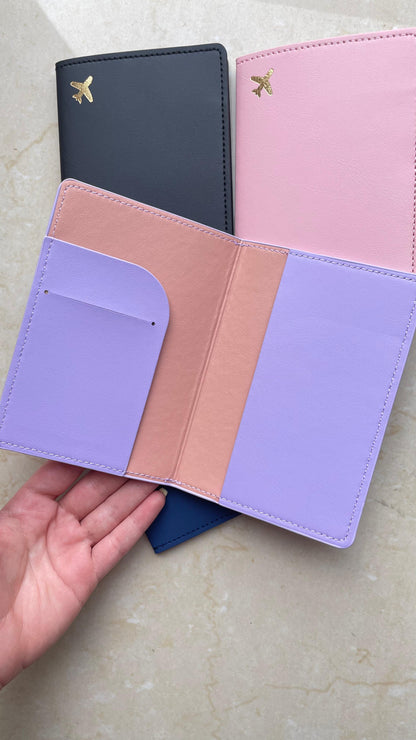 Vegan Leather Passport Holder