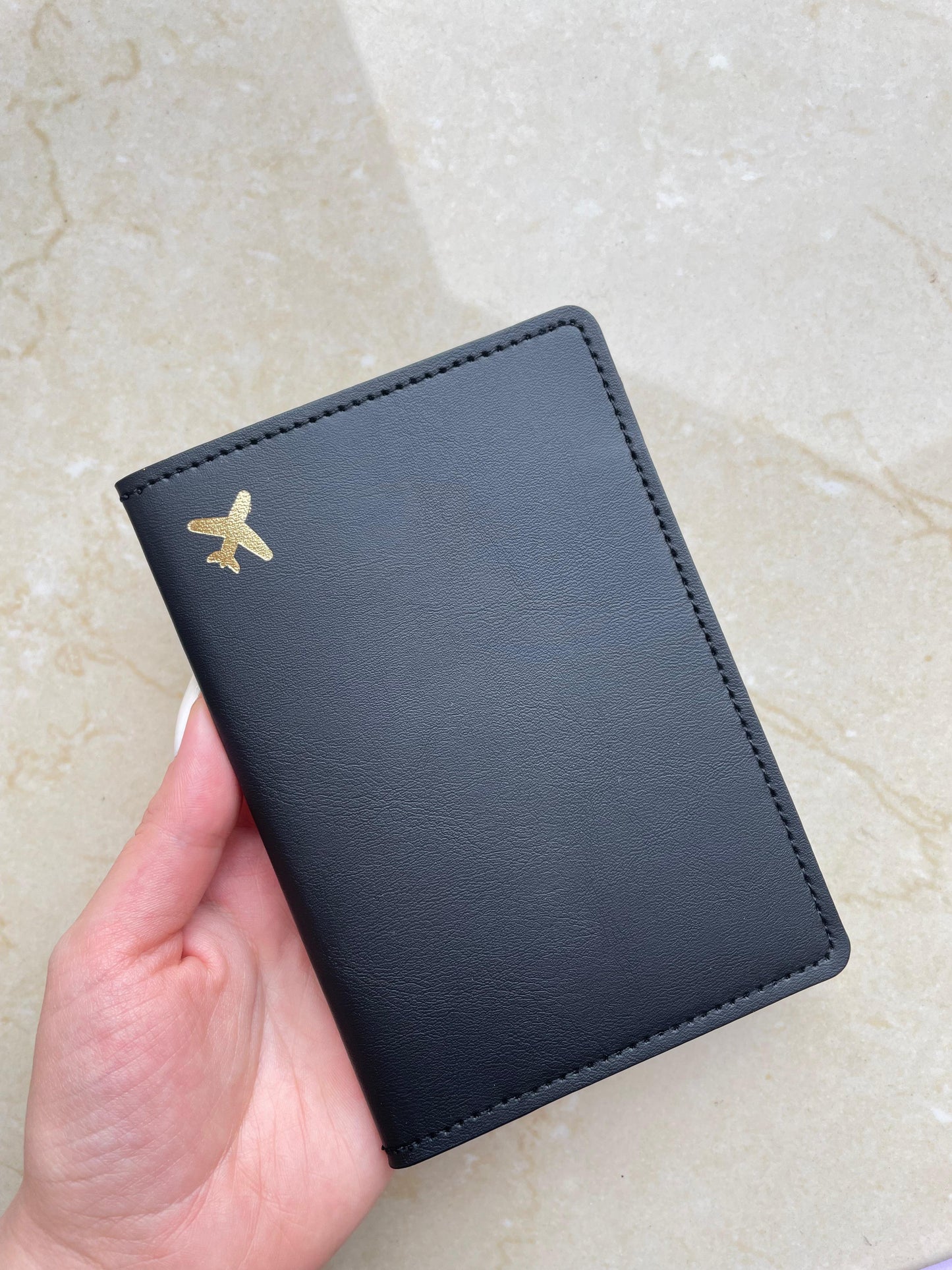 Vegan Leather Passport Holder